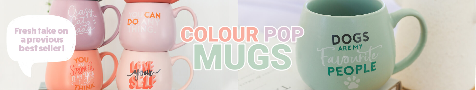 Colour Pop Mugs 