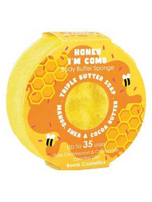 Bomb Cosmetics Honey I&#039;m Comb Body Buffer