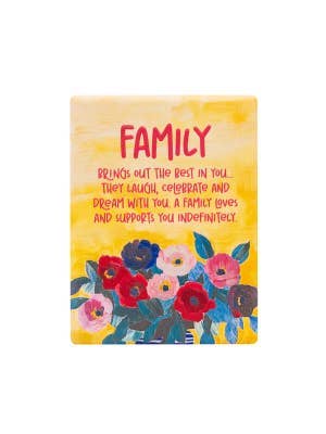 Billie Family Ceramic Magnet