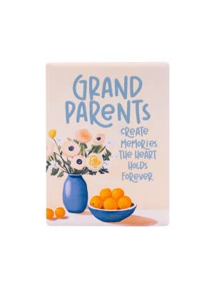 Billie Grandparents Ceramic Magnet