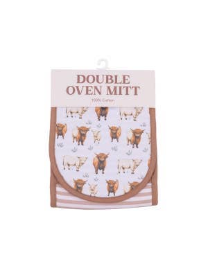 Cook's Companion Highland Cow Oven Mitt