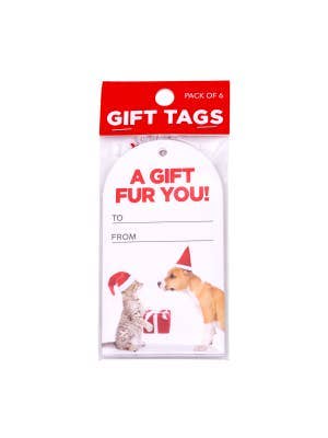 Christmas Fur You Set Of 6 Gift Tags