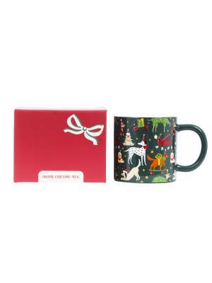 Christmas Dogs Mug