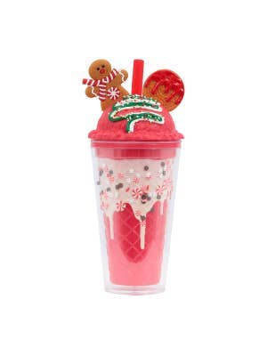 Christmas Gingerbread Red Sorbet Sipper