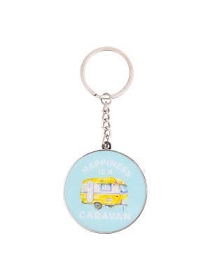 Caravan Happiness Keychain