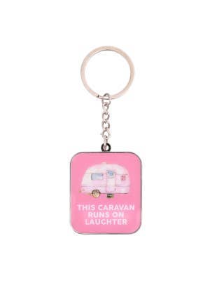 Caravan Laughter Keychain