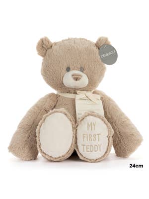 Demdaco My First Teddy Tan 24cm
