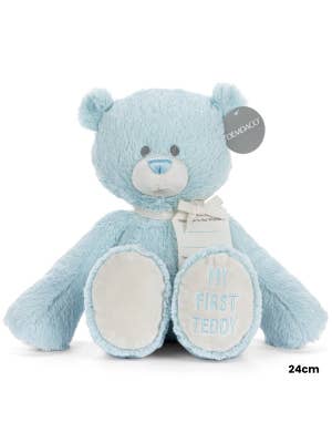 Demdaco My First Teddy Blue 24cm