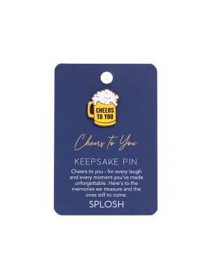 Father's Day Cheers Keepsake Pin 