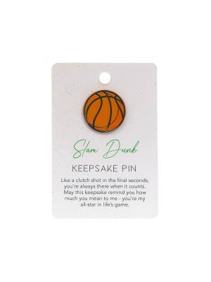 Champions Of Life Slam Dunk Keepsake Pin
