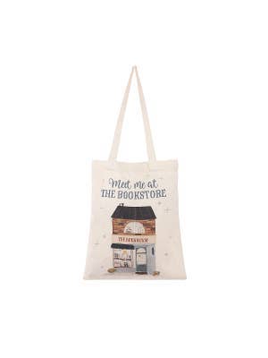 Forever Booked Canvas Tote