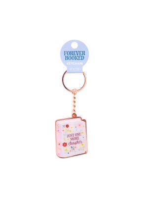 Forever Booked One More Chapter Keychain