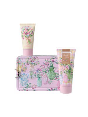 Heathcote & Ivory Sweet Pea Radiant Skin Essentials Tin