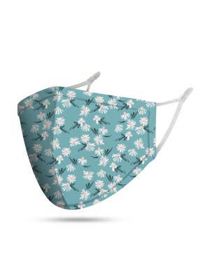 Adult Daisy Reusable Face Mask