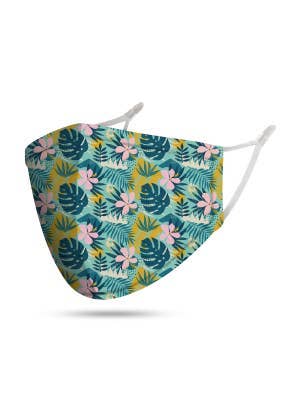 Adult Palm Leaf Reusable Face Mask