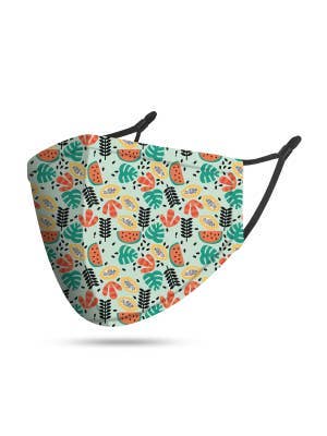 Adult Tropical Fruit Reusable Face Mask