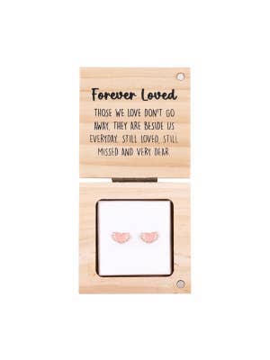 Heart & Soul In Loving Memory Earrings