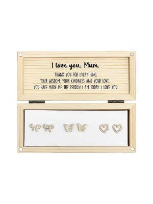 Heart & Soul Mum Earring Set