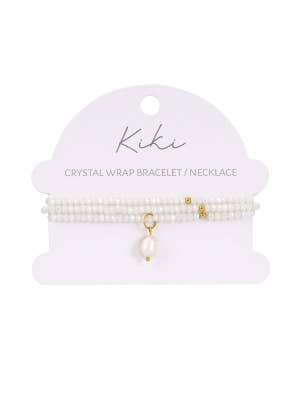 KiKi Snow Blossom Crystal Wrap Jewellery