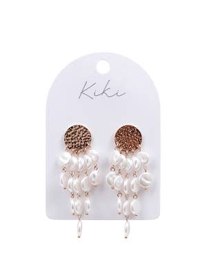 KiKi Pearl Cascade Earrings