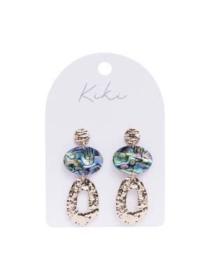 KiKi Gold Opal Drops Earrings