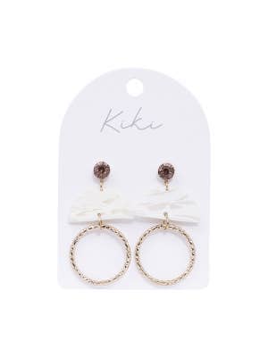 KiKi Half Moon Hoops Earrings
