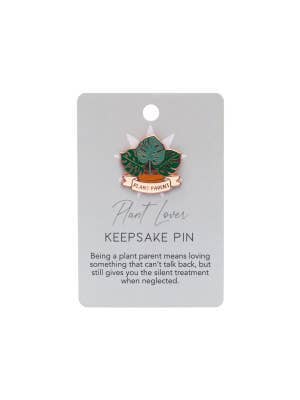 Plant Lover Keepsake Pin