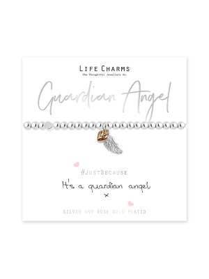 Life Charms Just Because Guardian Angel Bracelet
