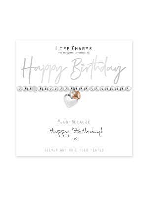 Life Charms Just Because Happy Birthday Bracelet