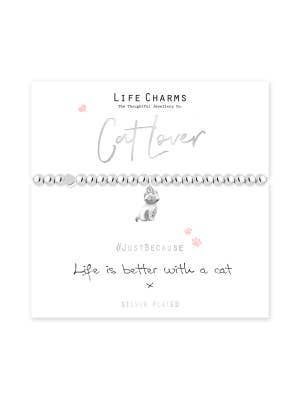 Life Charms Just Because Cat Lover Bracelet