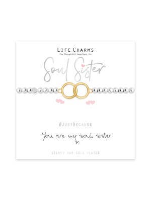 Life Charms Just Because Soul Sister Bracelet