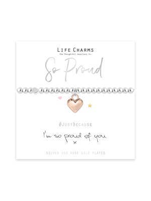 Life Charms Just Because So Proud Bracelet