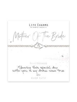 Life Charms Just Because Mother Of The Bride Bracelet