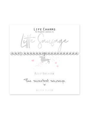 Life Charms Just Because Little Sausage Bracelet