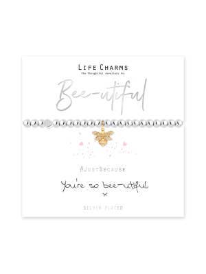 Life Charms Just Because Bee-utiful Bracelet