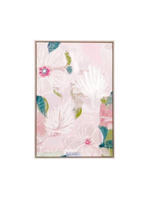 Love, Vera Floral Framed Canvas 94x64