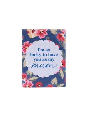 Mother's Day Lucky Ceramic Magnet
