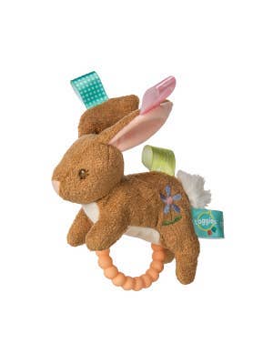 Mary Meyer Taggies Harmony Bunny Teether Rattle