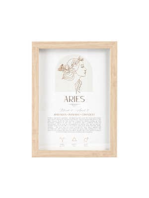 Mystique Framed Print Aries