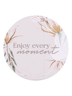 Palm Cove Enjoy Ceramic Coaster