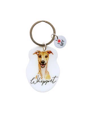 Pet Keyring Whippet