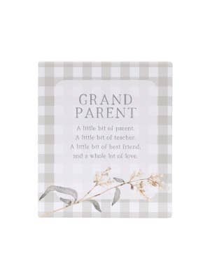 Rustic Meadow Grandparent Verse