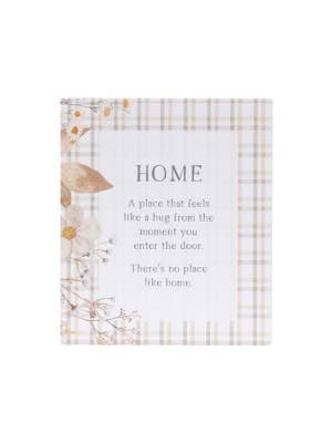 Rustic Meadow Home Verse