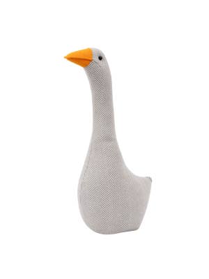 Rustic Meadow Goose Door Stop
