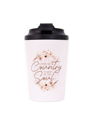 Rustic Meadow Insulated Coffee Cup