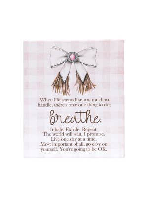 Saddle & Bloom Breathe Verse