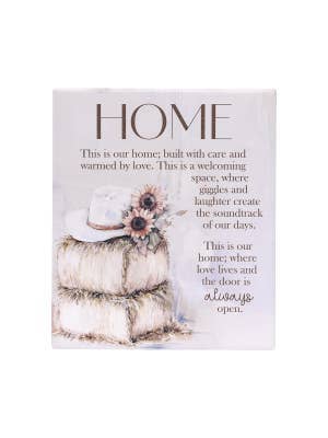 Saddle & Bloom Home Verse