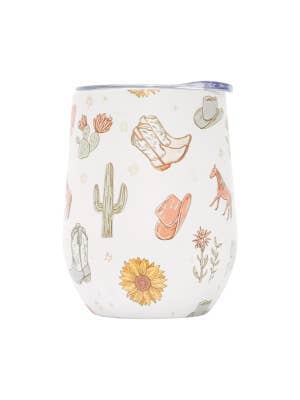 Saddle & Bloom Insulated Wine Tumbler