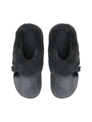 SnuggUps Women's Slide Grey Metallic