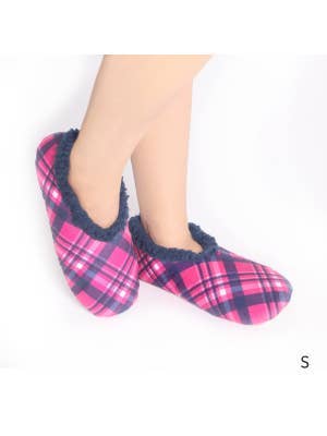 SnuggUps Women's Print Bright Plaid S
